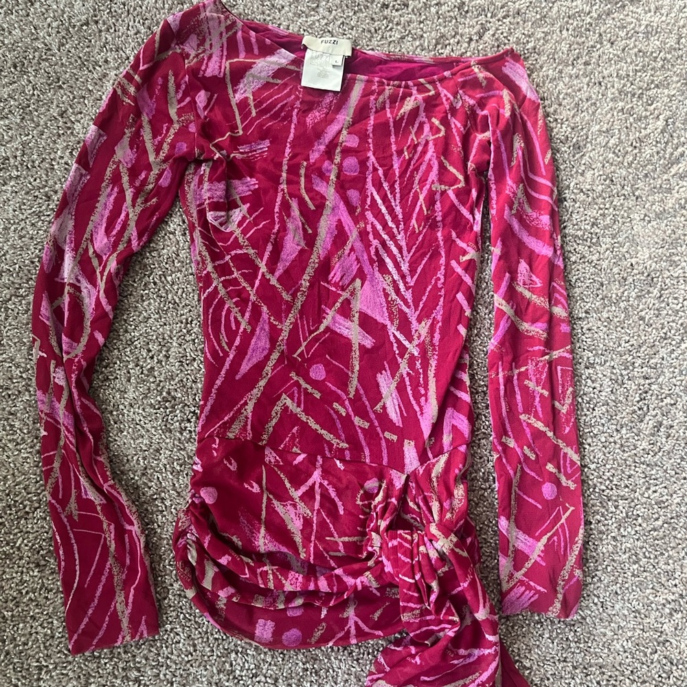 Fuzzi By Jean Paul Gaultier Mesh Top